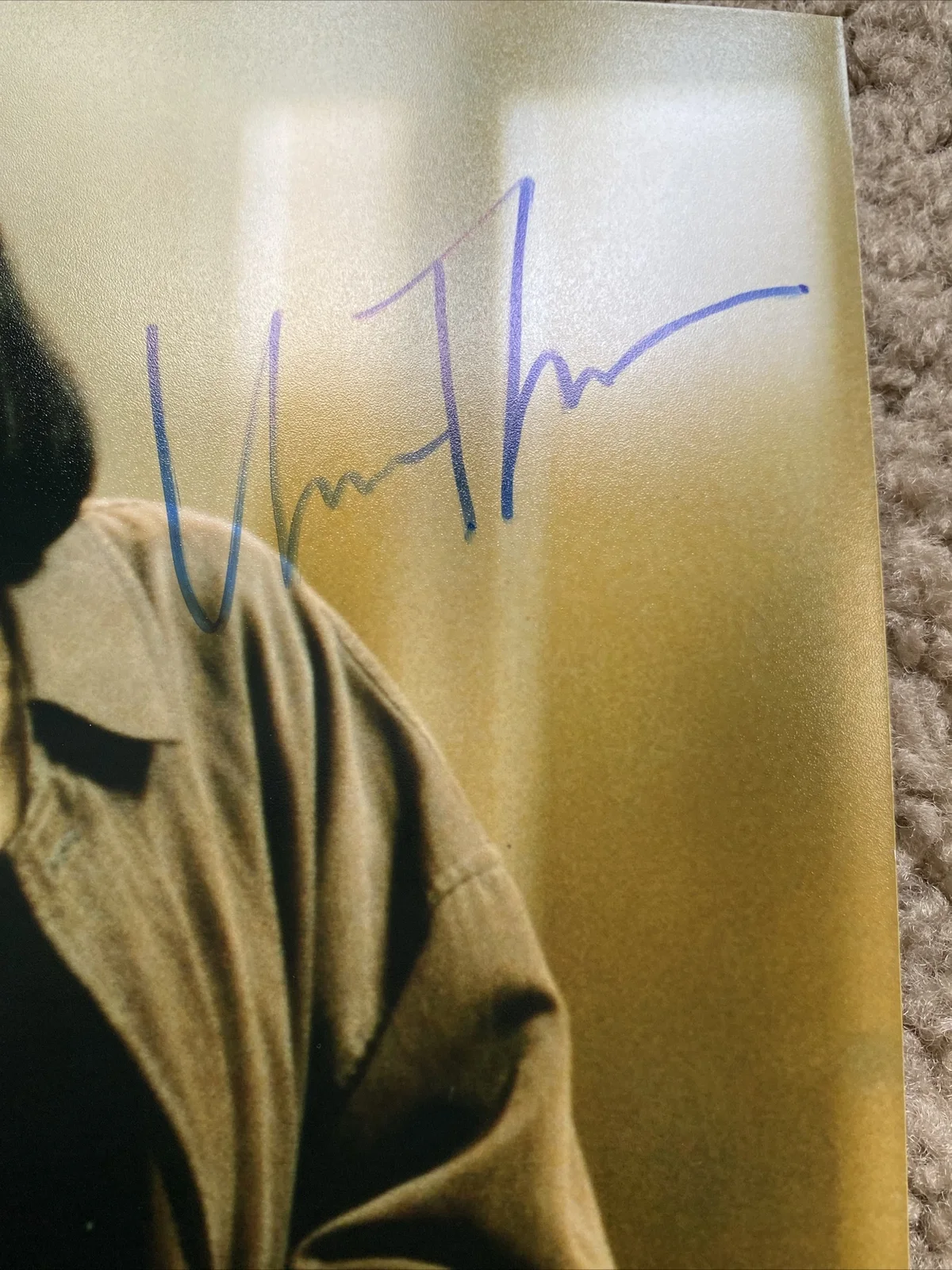 Uma Thurman "Pulp Fiction" Signed Autographed 8x10 Photo Beckett BAS, image 2