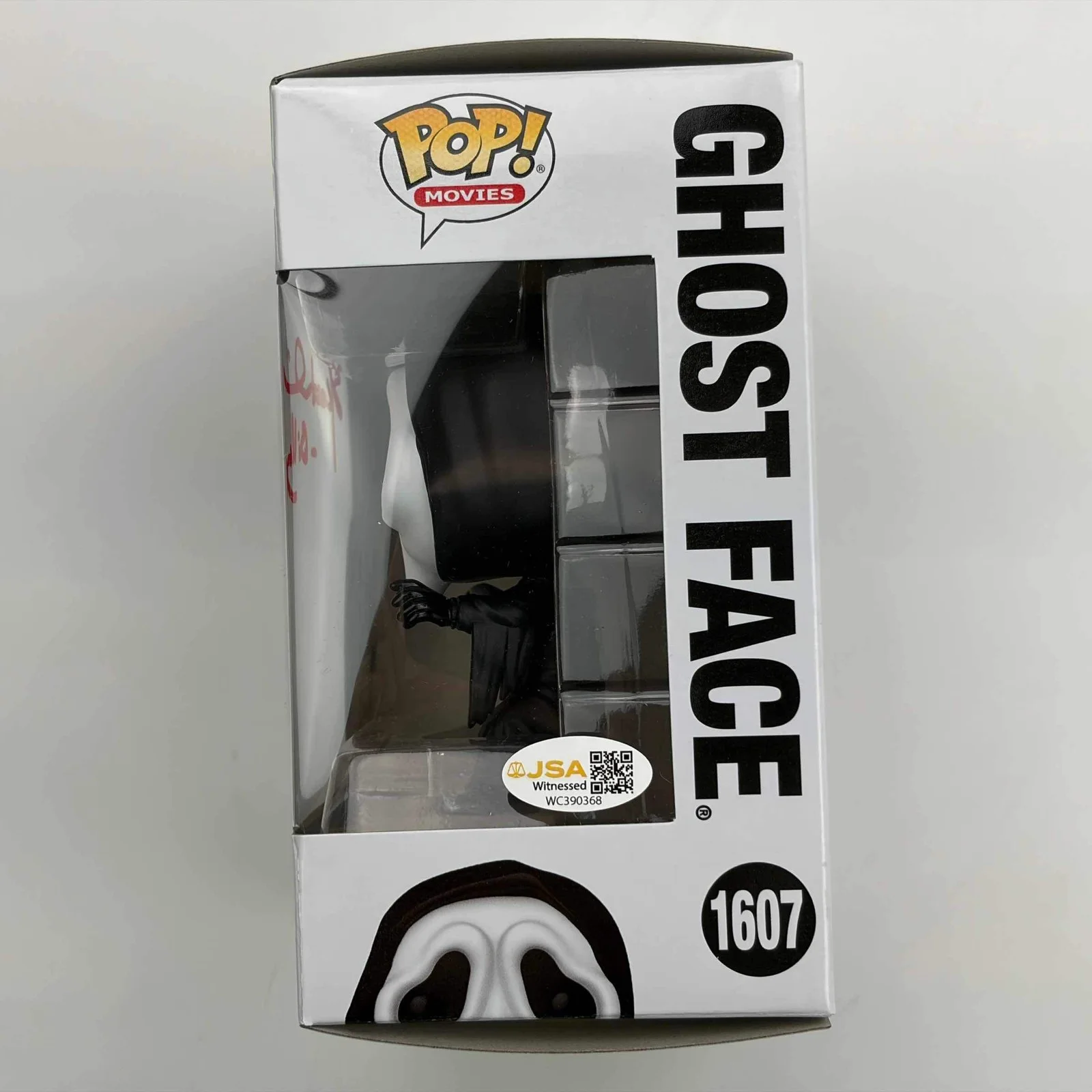 Autographed/Signed Skeet Ulrich Billy Ghostface Scream Funko Pop #1607 JSA COA, image 2