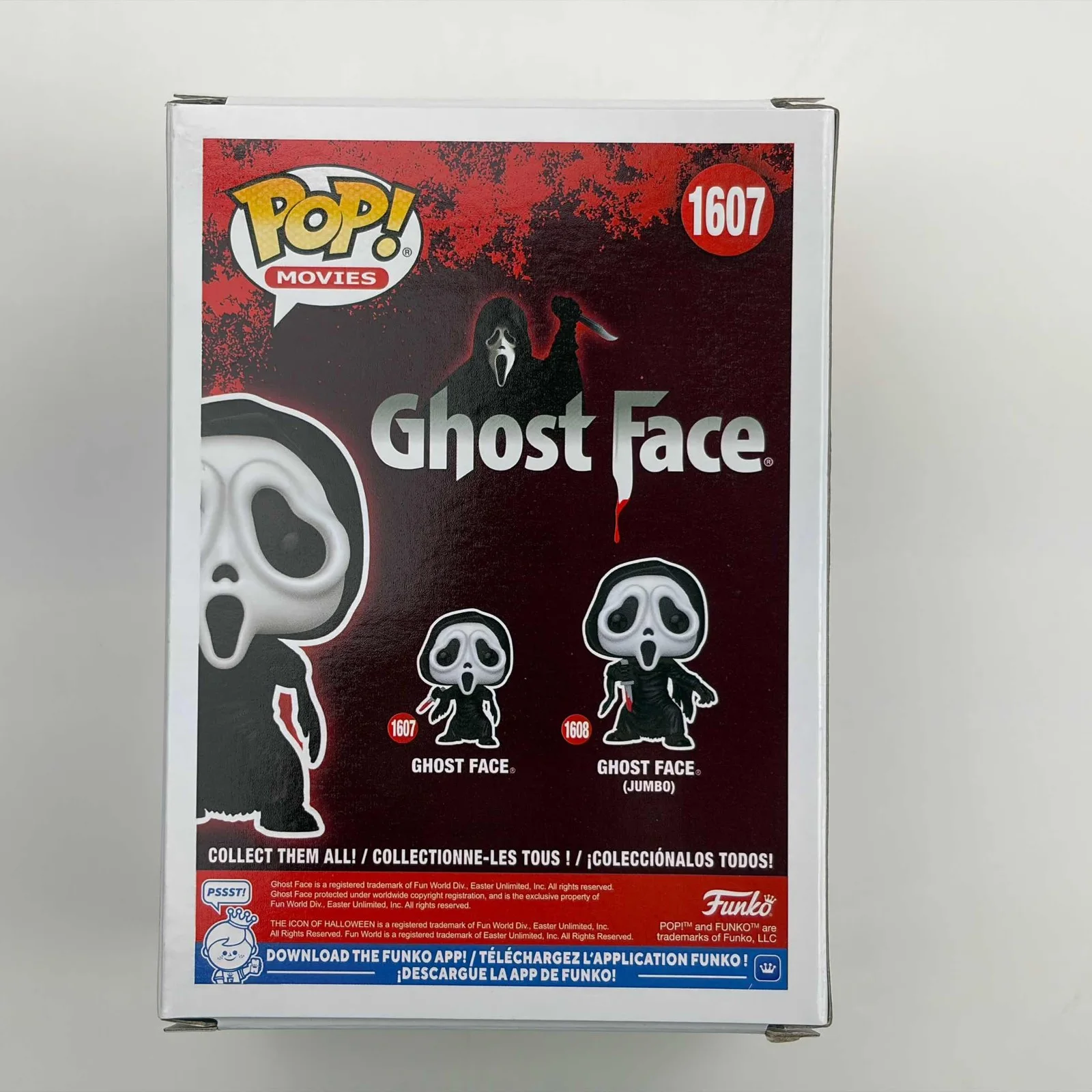Autographed/Signed Skeet Ulrich Billy Ghostface Scream Funko Pop #1607 JSA COA, image 3