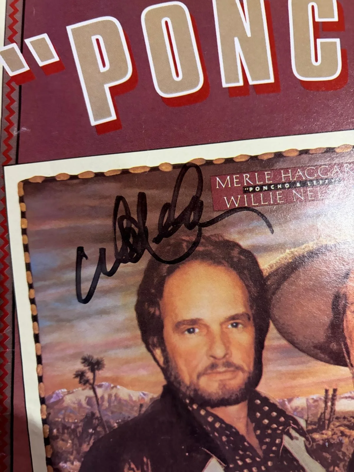 Willie Nelson — WILLIE NELSON SIGNED AUTOGRAPHED 11X14 MAGAZINE PHOTO PONCHO & LEFTY VINTAGE PSA, изображение 2