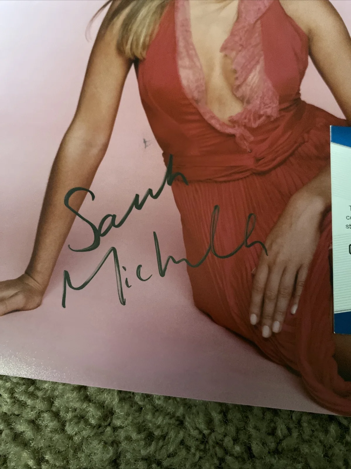 Sarah Michelle Gellar Buffy Vampire Slayer Signed 8x10 Photo Beckett BAS, изображение 2