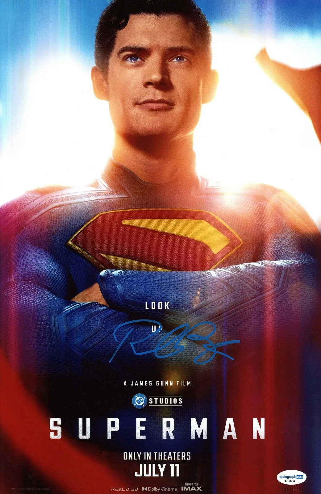 Rachel Brosnahan — Rachel Brosnahan "Superman" AUTOGRAPH Signed 'Lois Lane' 11x17 Poster Photo ACOA