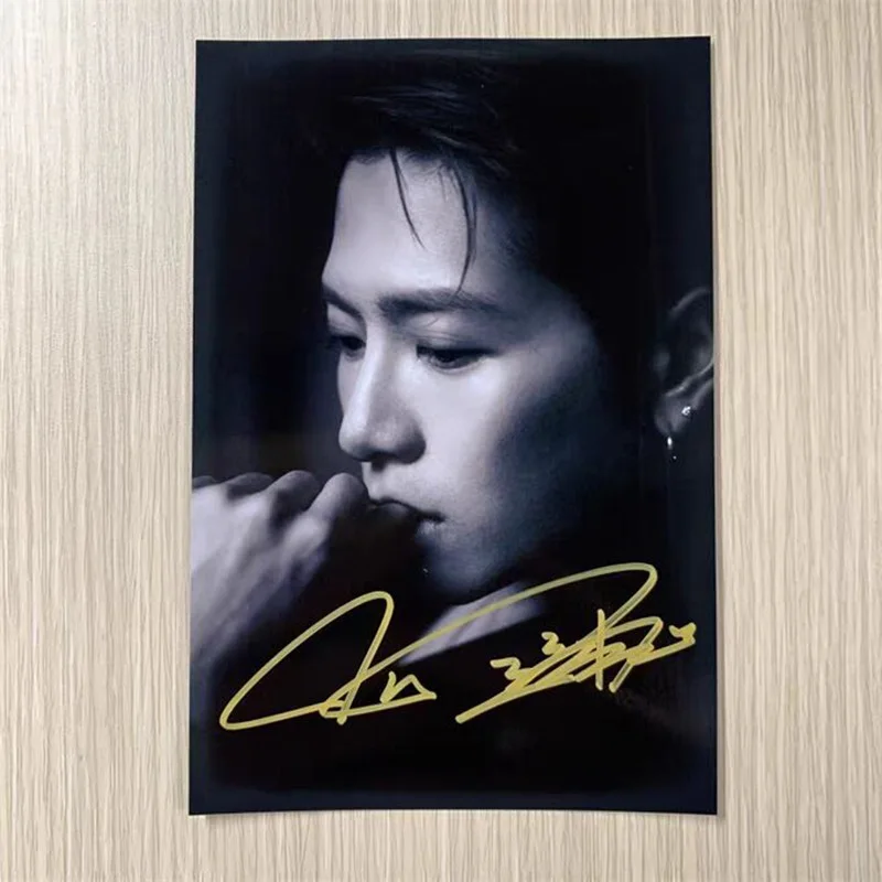 Jackson Wang Autographed Signed Photo Collection 王嘉尔, image 2