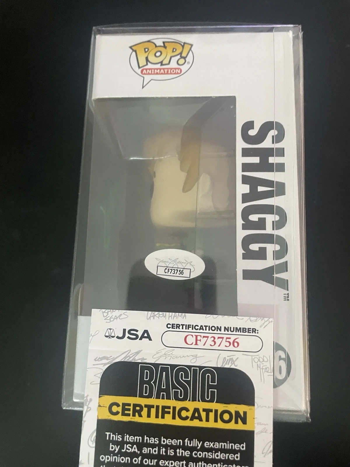 Will Forte — Will Forte Scooby-Doo Signed Shaggy #626 Funko Pop Vinyl Figure JSA COA SNL, image 2