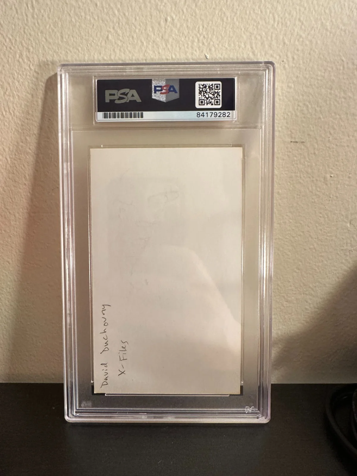 PSA/DNA Certified Authentic Autograph David Duchovny, image 2