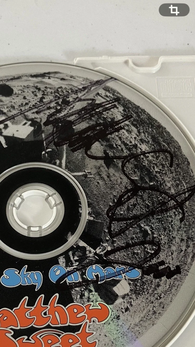 MATTHEW SWEET SIGNED/AUTOGRAPHED CD WITH COA, image 2