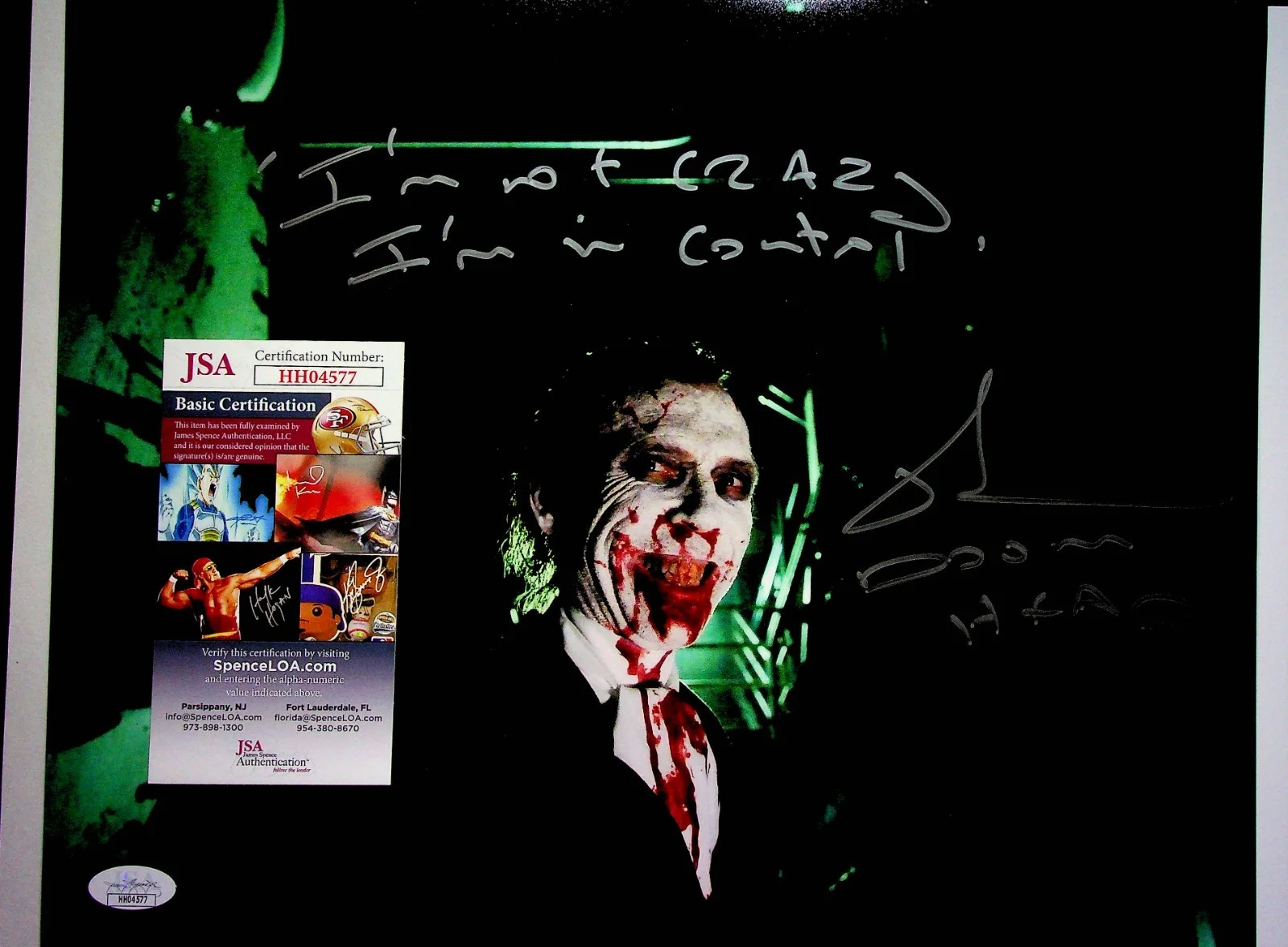 Bill Moseley — Richard Brake SIGNED 11x14 Photograph ROB ZOMBIE'S 31 Movie 2016 JSA COA, изображение 3
