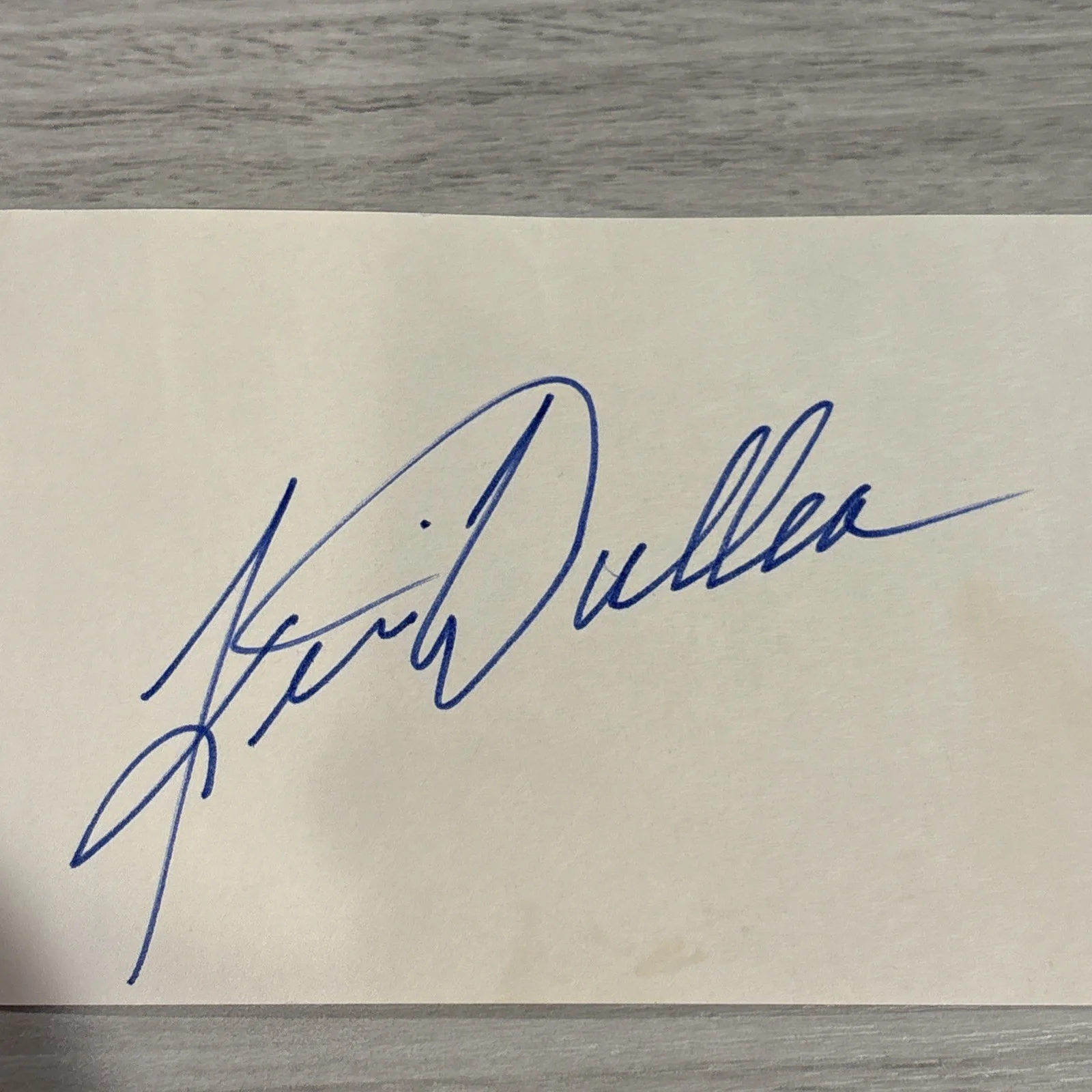 Keir Dullea — Keir Dullea Signed 3x5 Index Card David Bowman, 2001: A Space Odyssey, image 2