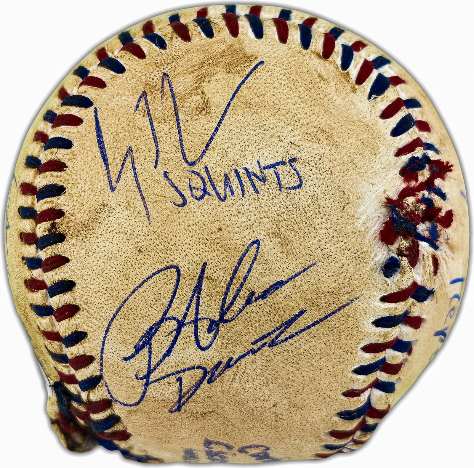 The Sandlot Cast — The Sandlot Movie Cast Auto Replica Babe Ruth Movie Prop Baseball 8 Sigs Beckett, изображение 5