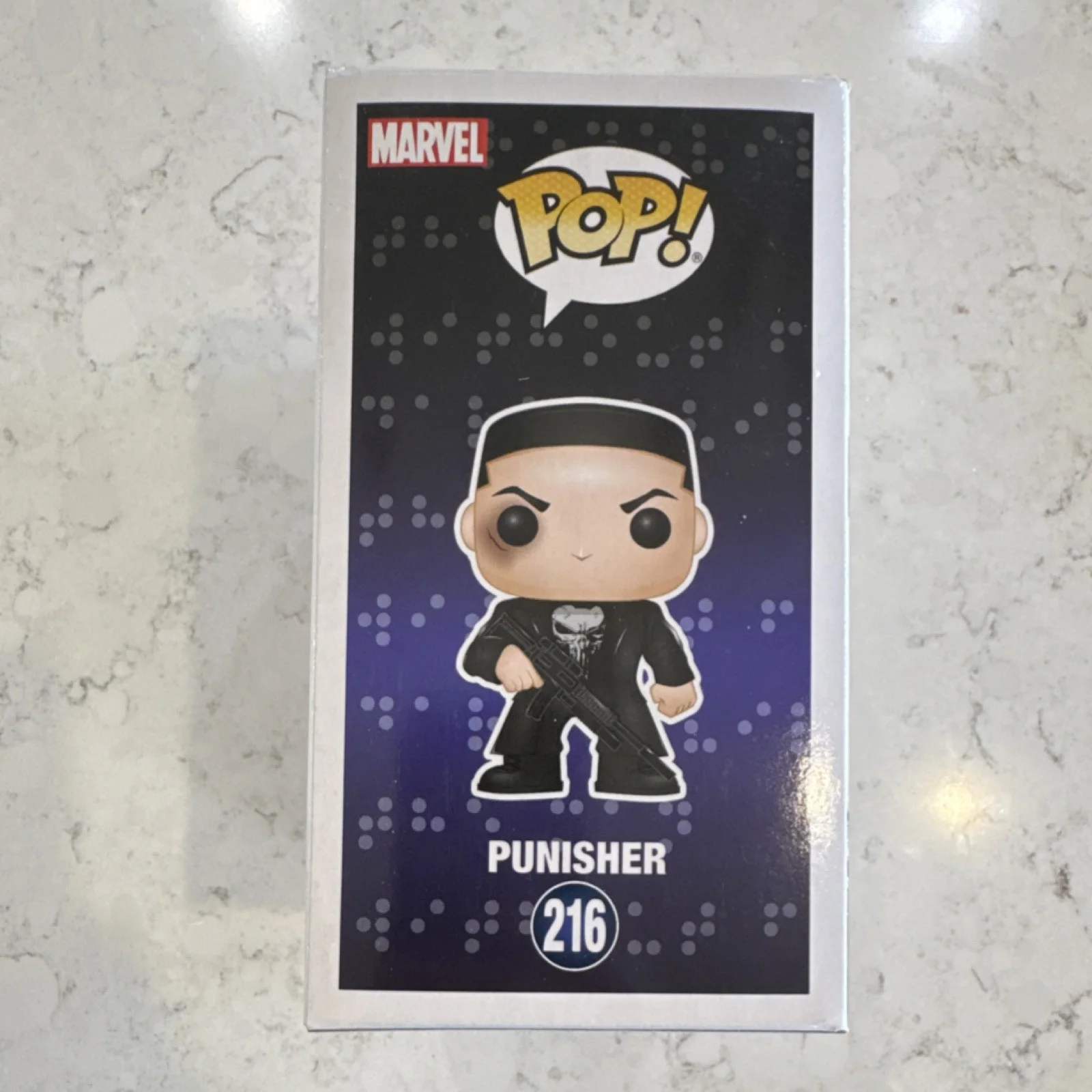 Jon Bernthal — Funko Pop! Marvel Daredevil Punisher #216 Signed Beckett Authenticated, image 4
