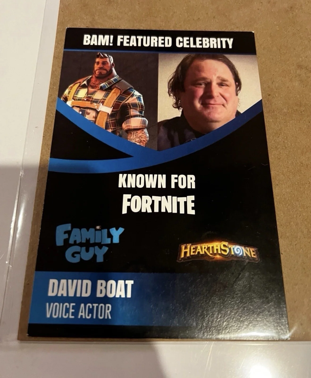 David Boat — BAM GAMER BOX DAVID BOAT Autograph BAS BECKETT 8X10 photo FORTNITE KYLE VOICE, изображение 4