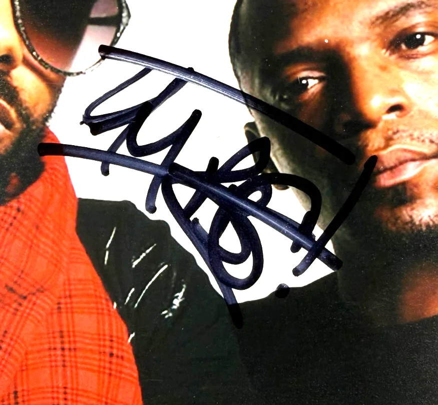 Dead Prez Signed M-1 and Sticman 8 x 10 Photo ALA Authenticated Near Mint, image 2
