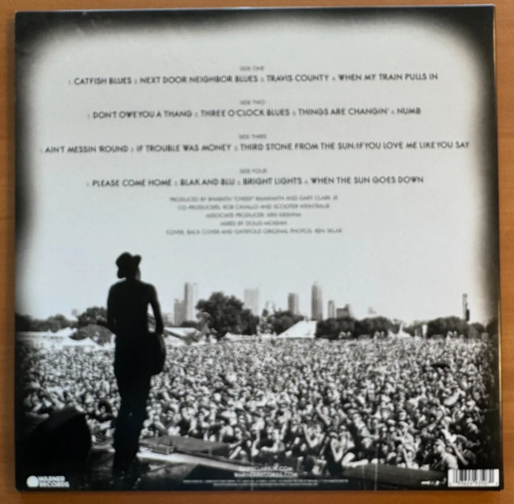 Gary Clark Jr. Signed Autographed Live Vinyl Record LP PSA/DNA COA, image 3