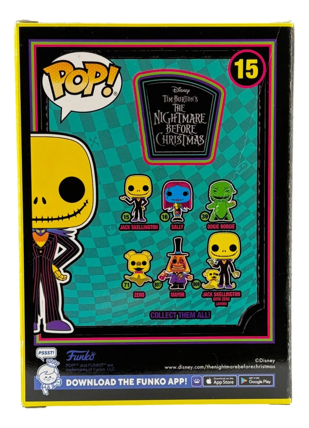 Chris Sarandon — Chris Sarandon Signed A Nightmare Before Christmas Funko Pop #15 PSA/DNA Holo, изображение 3