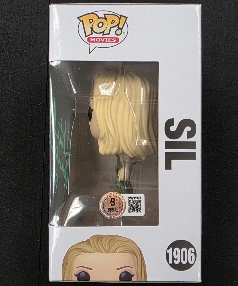 Natasha Henstridge — Natasha Henstridge signed Species "Sil" Funko Pop 1906 autograph ~ Beckett BAS, image 2