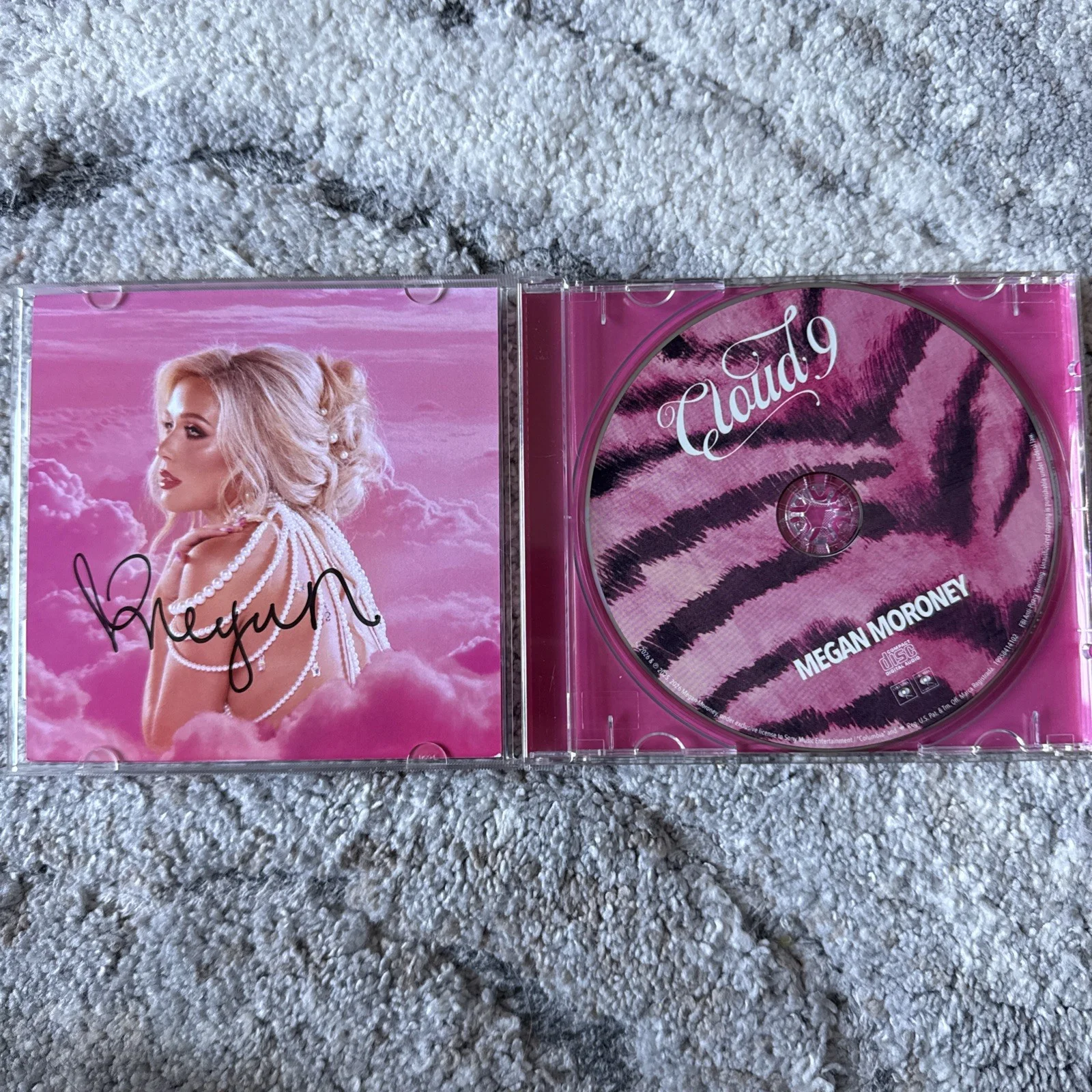 IN HAND Megan Moroney Cloud 9 Signed CD, image 2