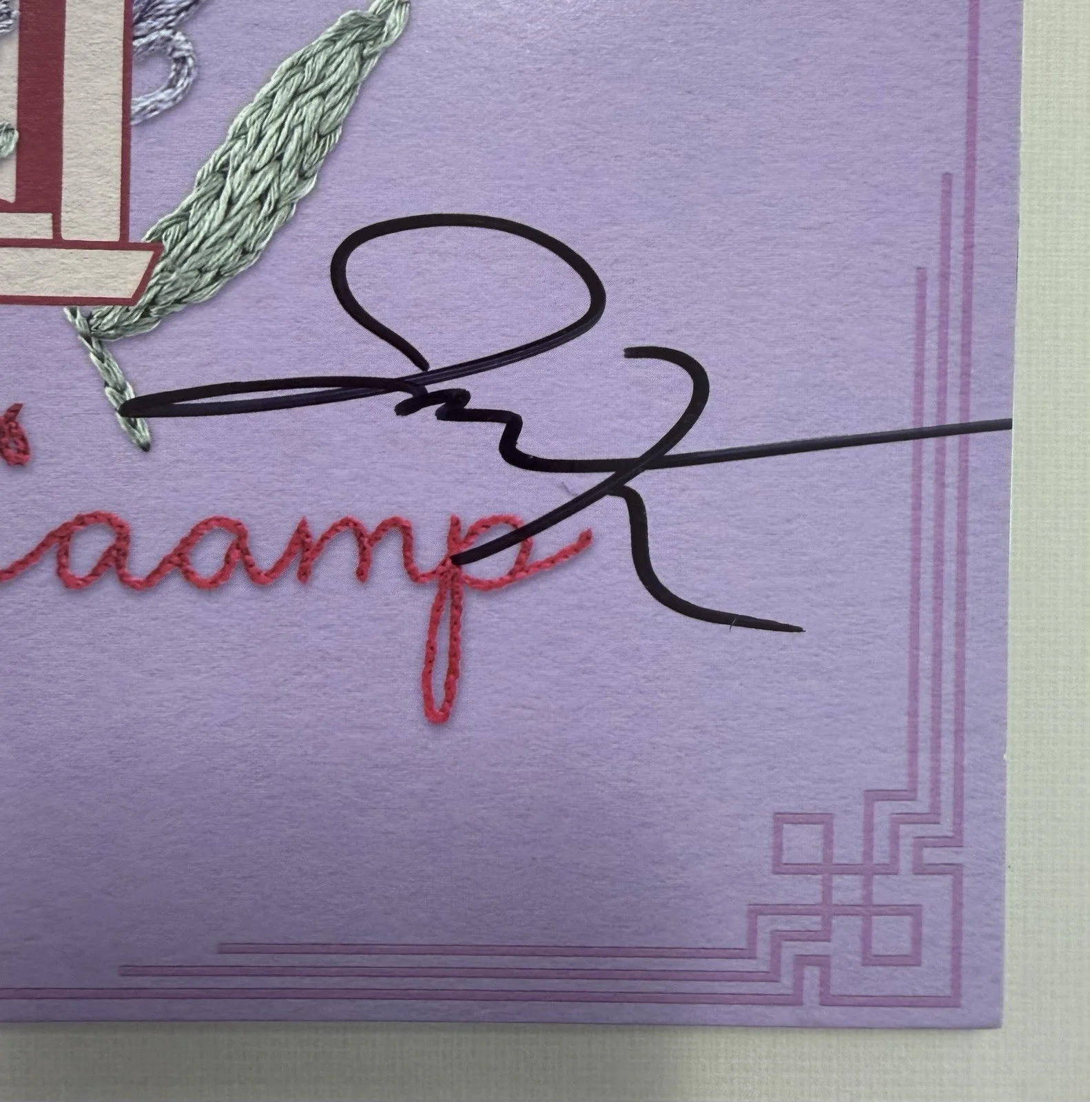 Caamp - SIGNED Lavender Days Color Vinyl Album Autographed LP Record, изображение 2