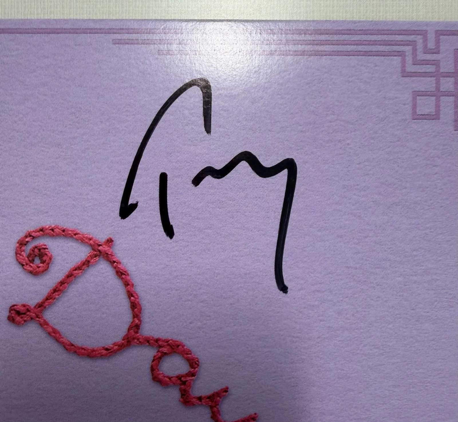 Caamp - SIGNED Lavender Days Color Vinyl Album Autographed LP Record, изображение 3