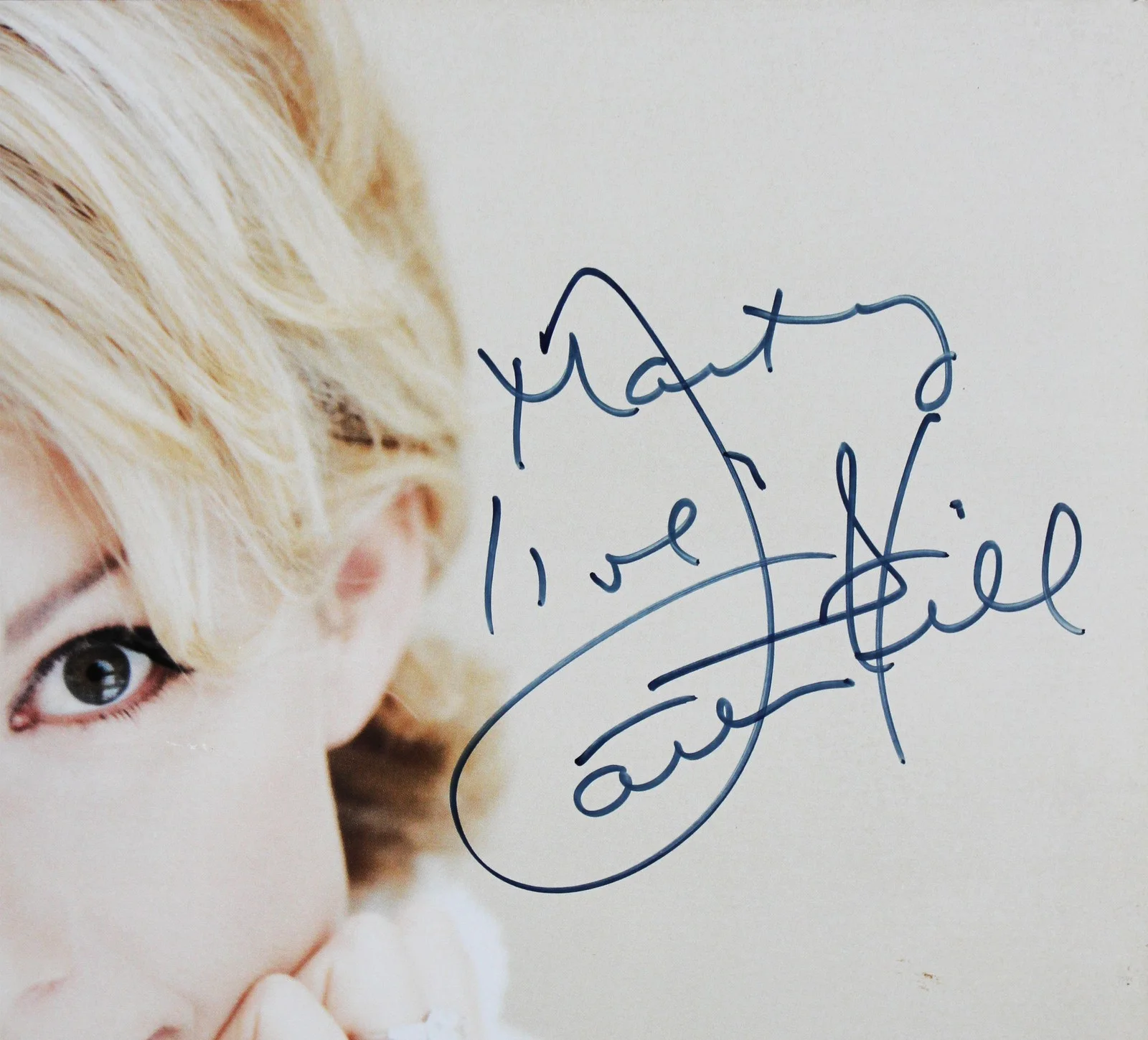 Faith Hill — Faith Hill Authentic Signed Faith Album Flat Autographed JSA #CL51548, изображение 2