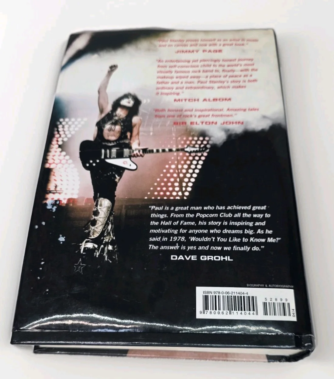 KISS Paul Stanley Face The Music: A Life Exposed Autographed Book, изображение 2