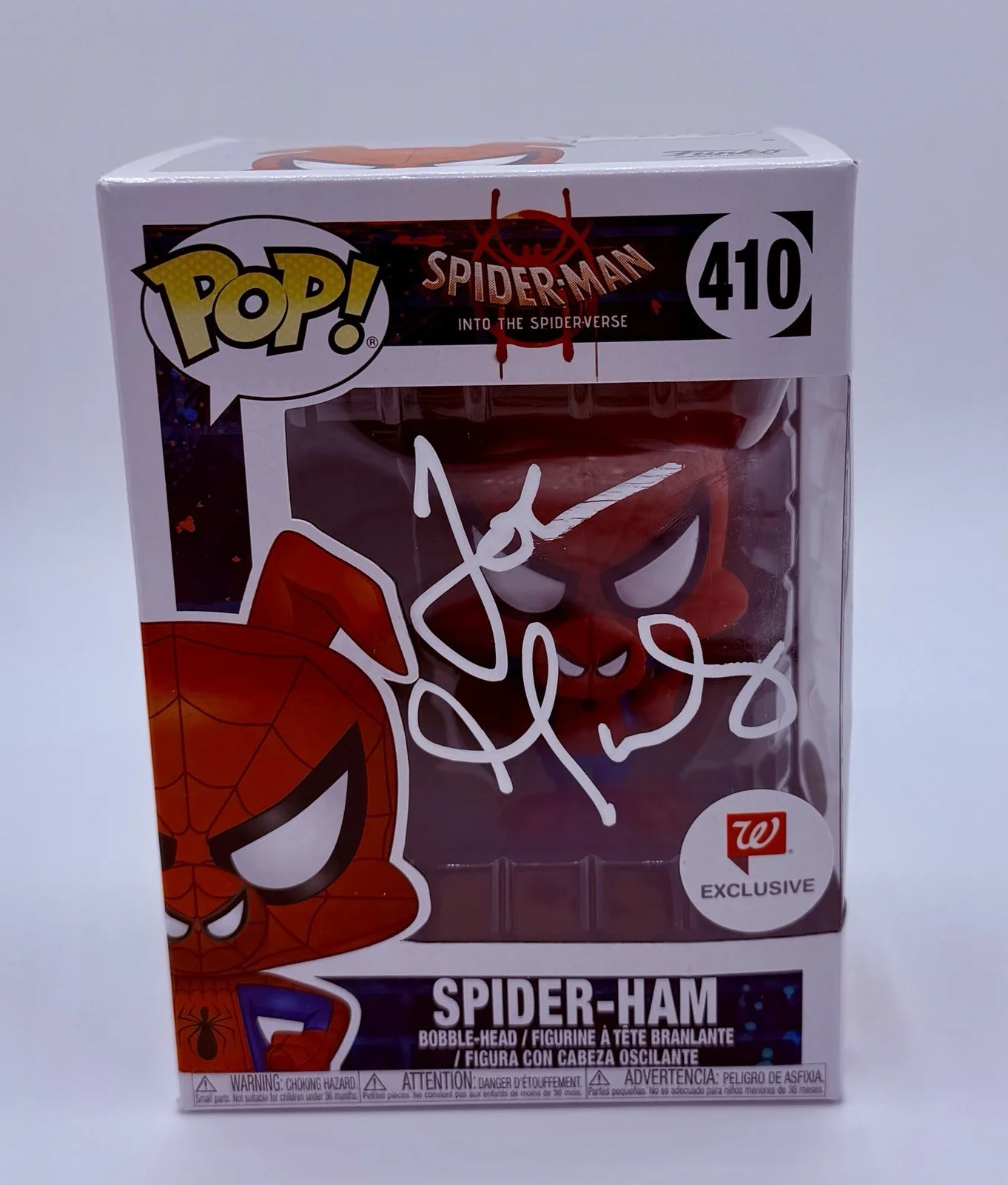 John Mulaney — John Mulaney Signed Spider-Ham Into The Spiderverse Funko POP JSA COA, image 2