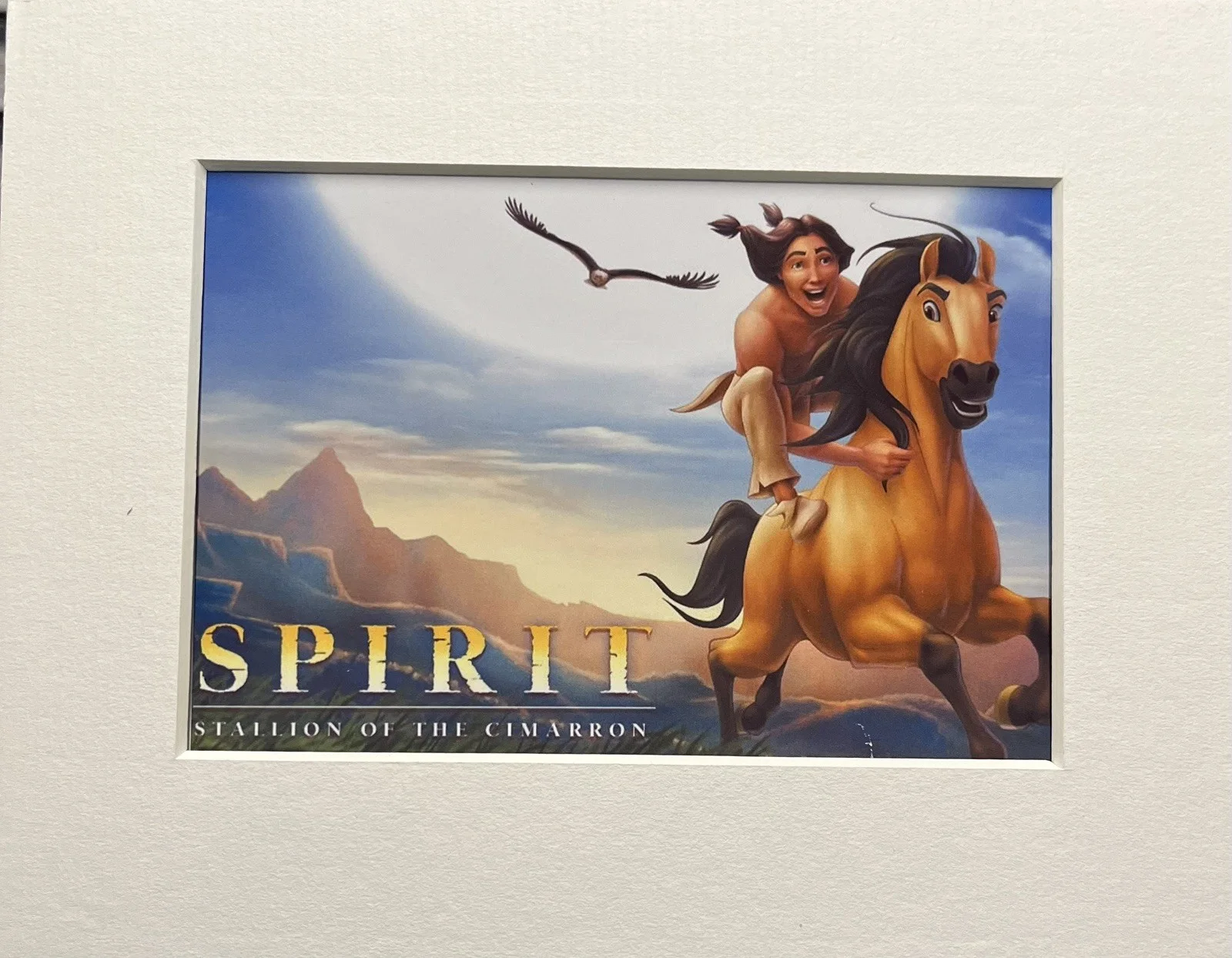 SPIRIT. The Stallion of Cimarron. 35mm Film Cell Mounted Display, изображение 3