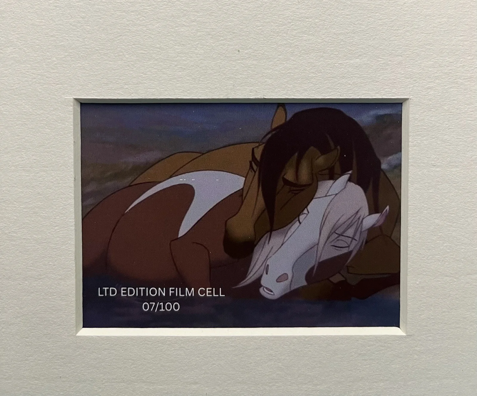 SPIRIT. The Stallion of Cimarron. 35mm Film Cell Mounted Display, изображение 4