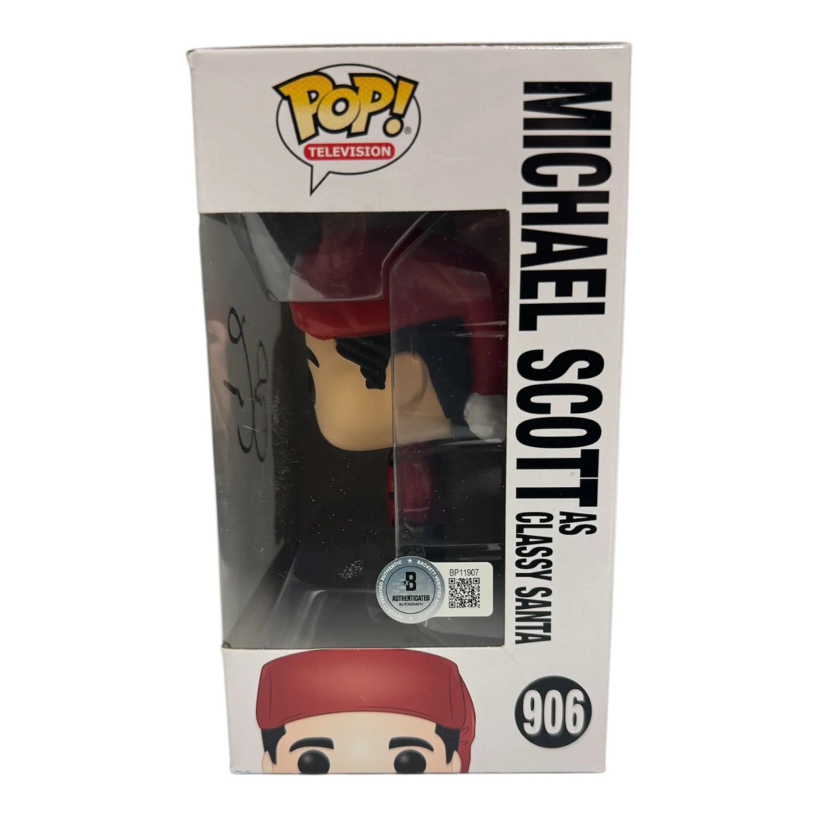 STEVE CARELL — Steve Carell Signed Autograph The Office Funko Pop 906 Beckett BAS Michael Scott, image 2