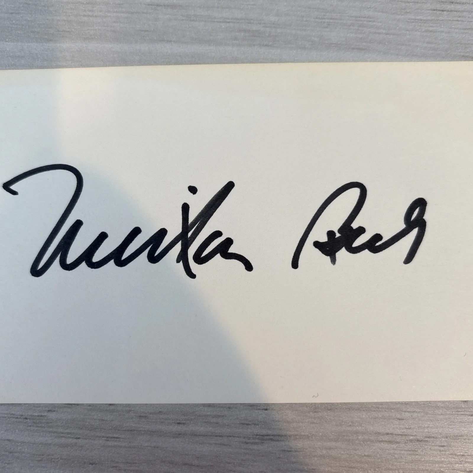 Milton Berle — Milton Berle Autograph Signed Index Card 3" X 5", image 2