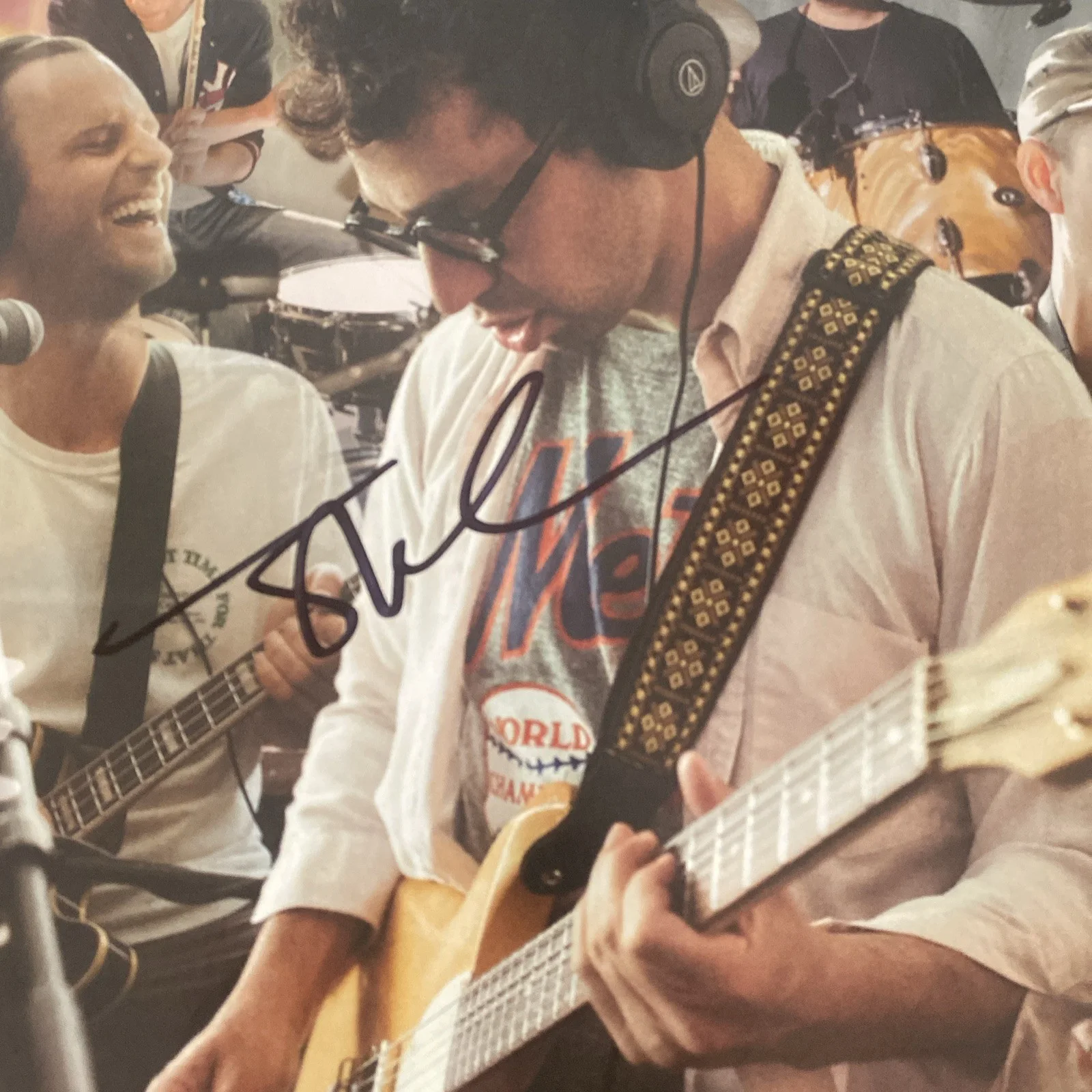 Jack Antonoff Autographed Bleachers Live at Electric Lady Vinyl Records, изображение 2