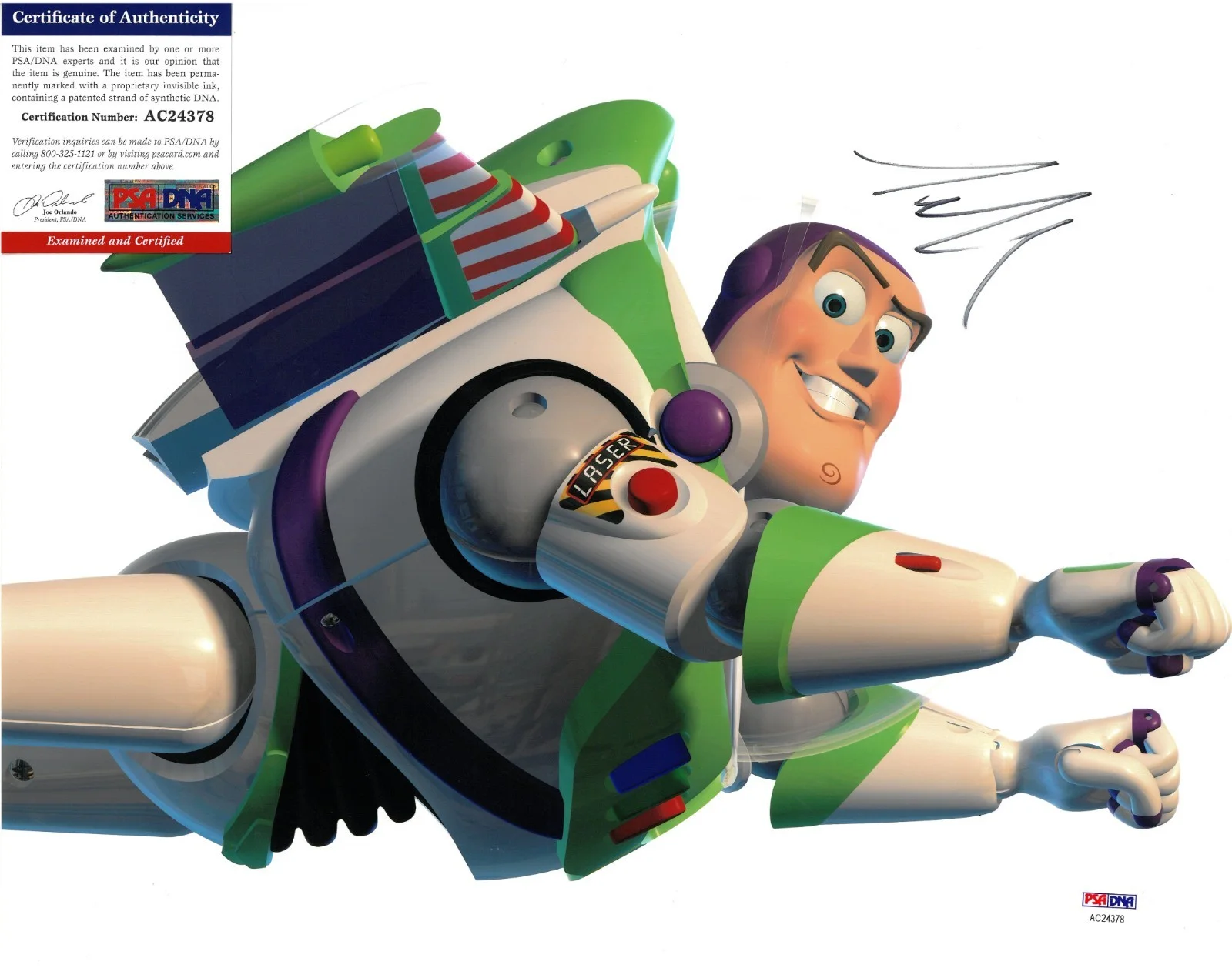 Tim Allen — Tim Allen Signed 11x14 Photo Autographed PSA/DNA COA Toy Story Buzz Lightyear, изображение 2