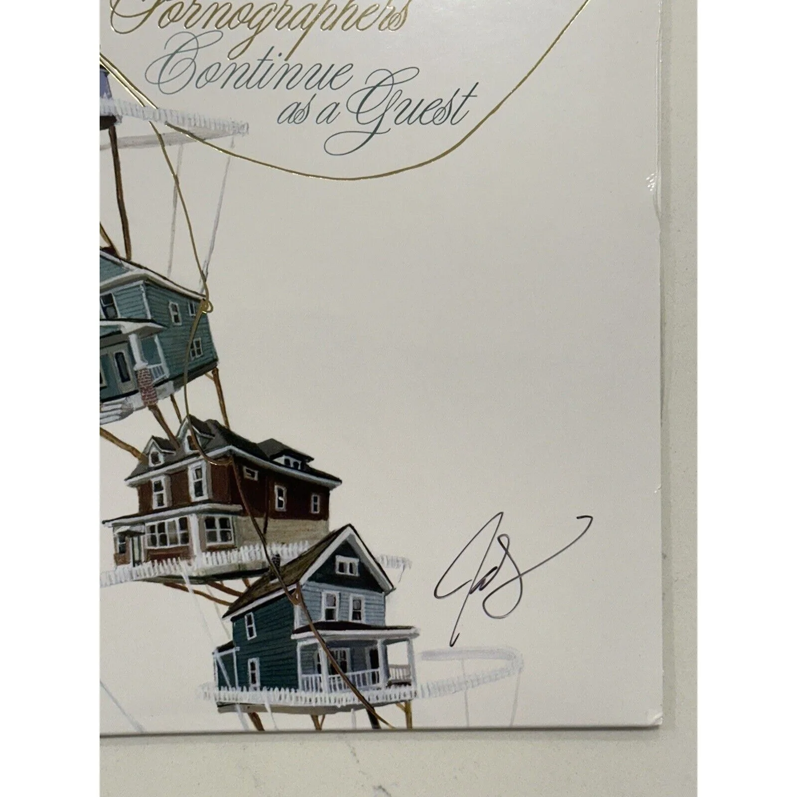 The New Pornographers band SIGNED lp album continue as a guest AUTOGRAPHED #1, изображение 4