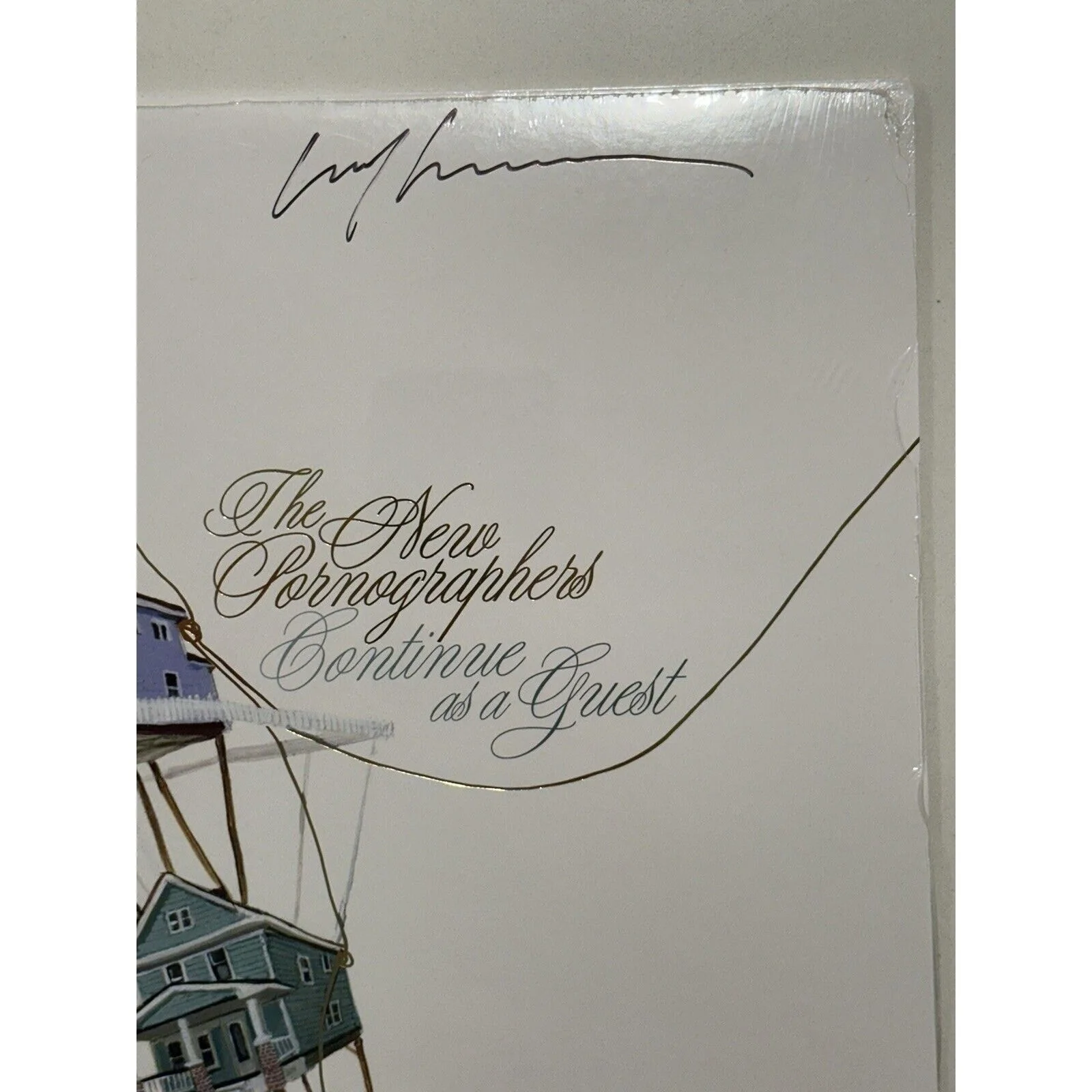 The New Pornographers band SIGNED lp album continue as a guest AUTOGRAPHED #1, изображение 5
