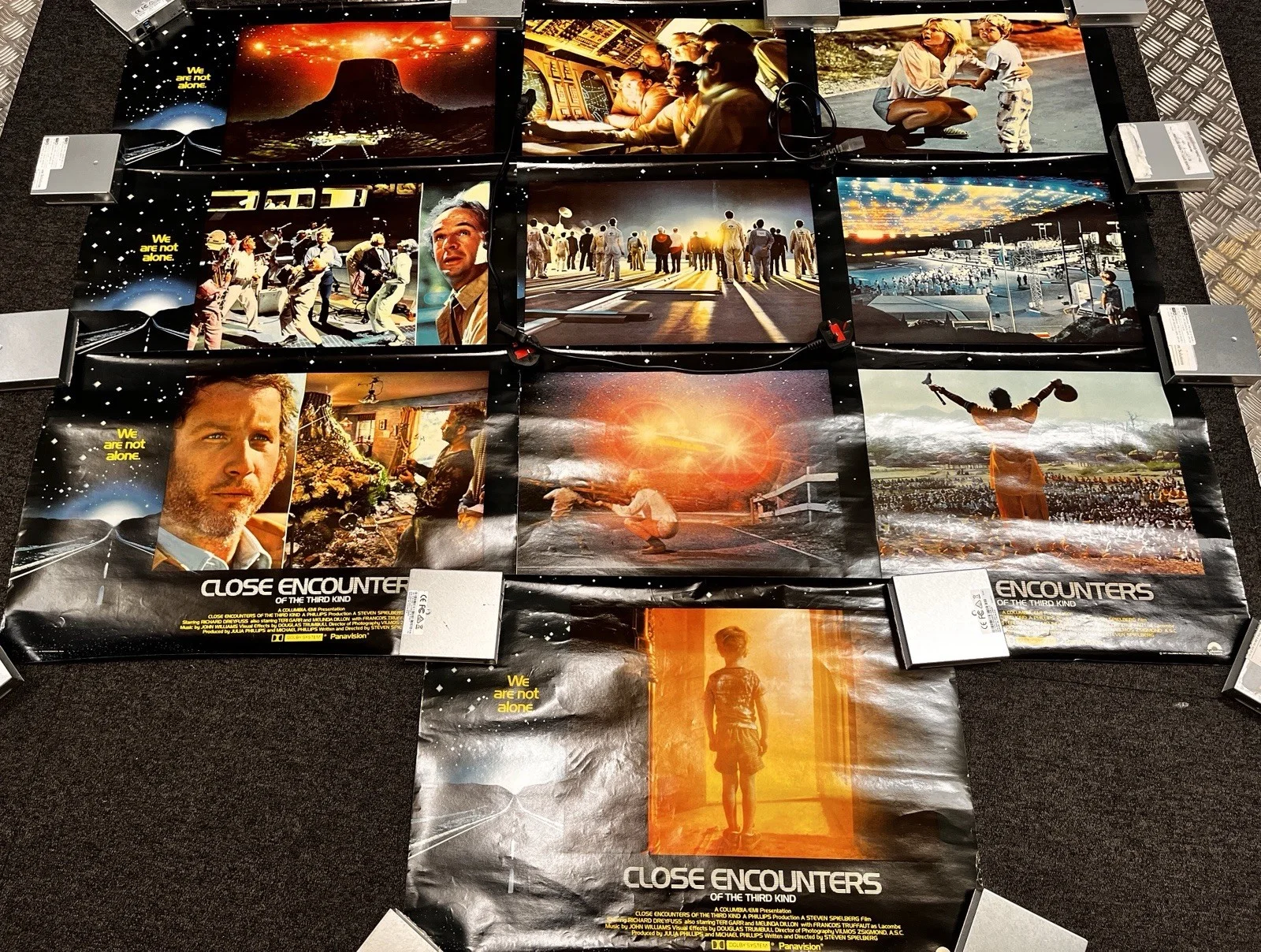 Steven Spielberg CLOSE ENCOUNTERS 1977 Ltd Edition Mini Poster Collection 26x18, изображение 3