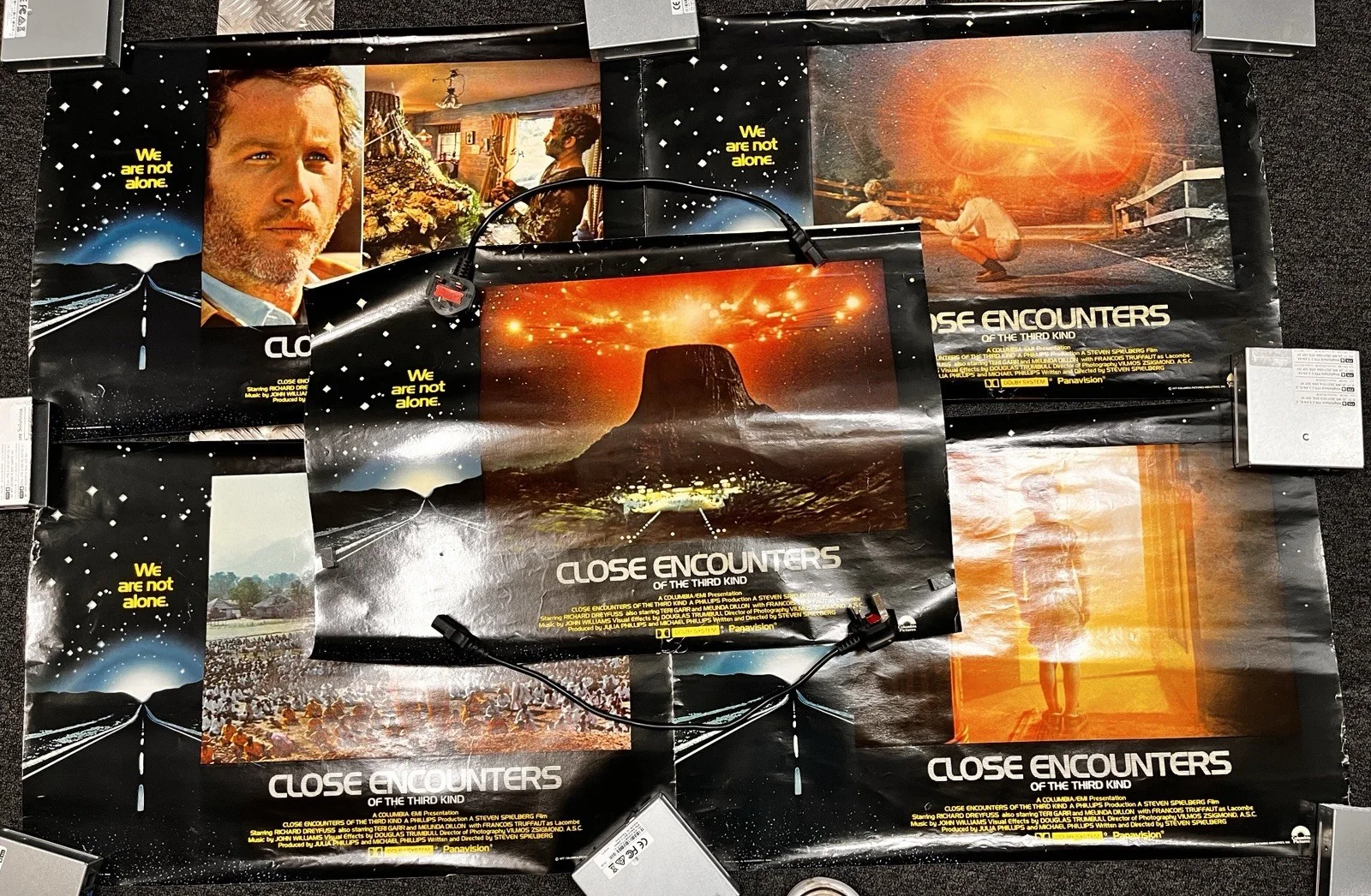 Steven Spielberg CLOSE ENCOUNTERS 1977 Ltd Edition Mini Poster Collection 26x18, изображение 4