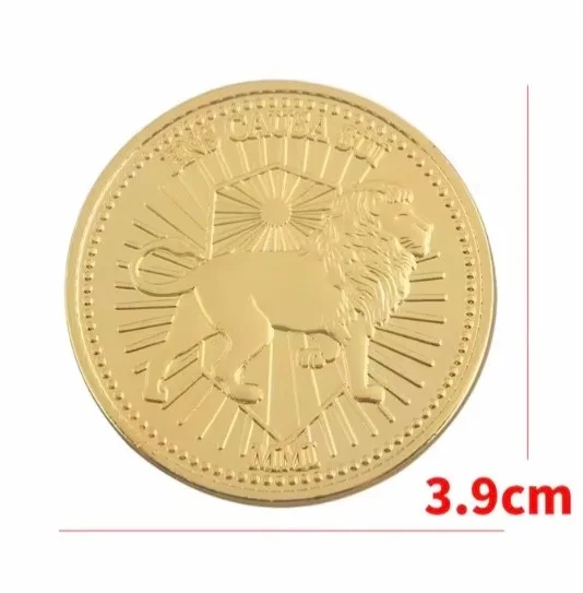 Movie film John Wick Gold Plated Hotel Coin New in plastic case, изображение 5