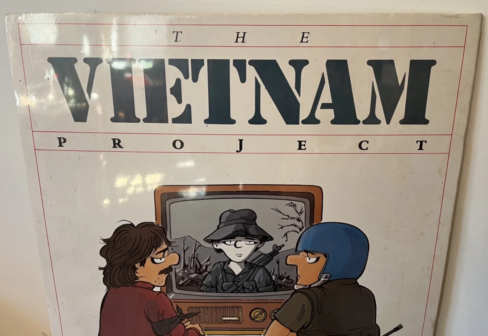 Garry Trudeau — The Vietnam Project Garry Trudeau SIGNED Poster 20.625" x 26.625", image 2