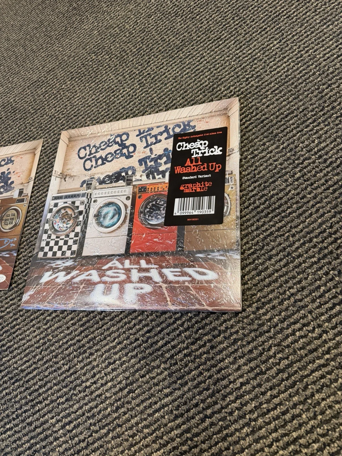 Cheap Trick Band Signed Autographed "All Washed Up" Vinyl Record & Insert W/ JSA, image 3