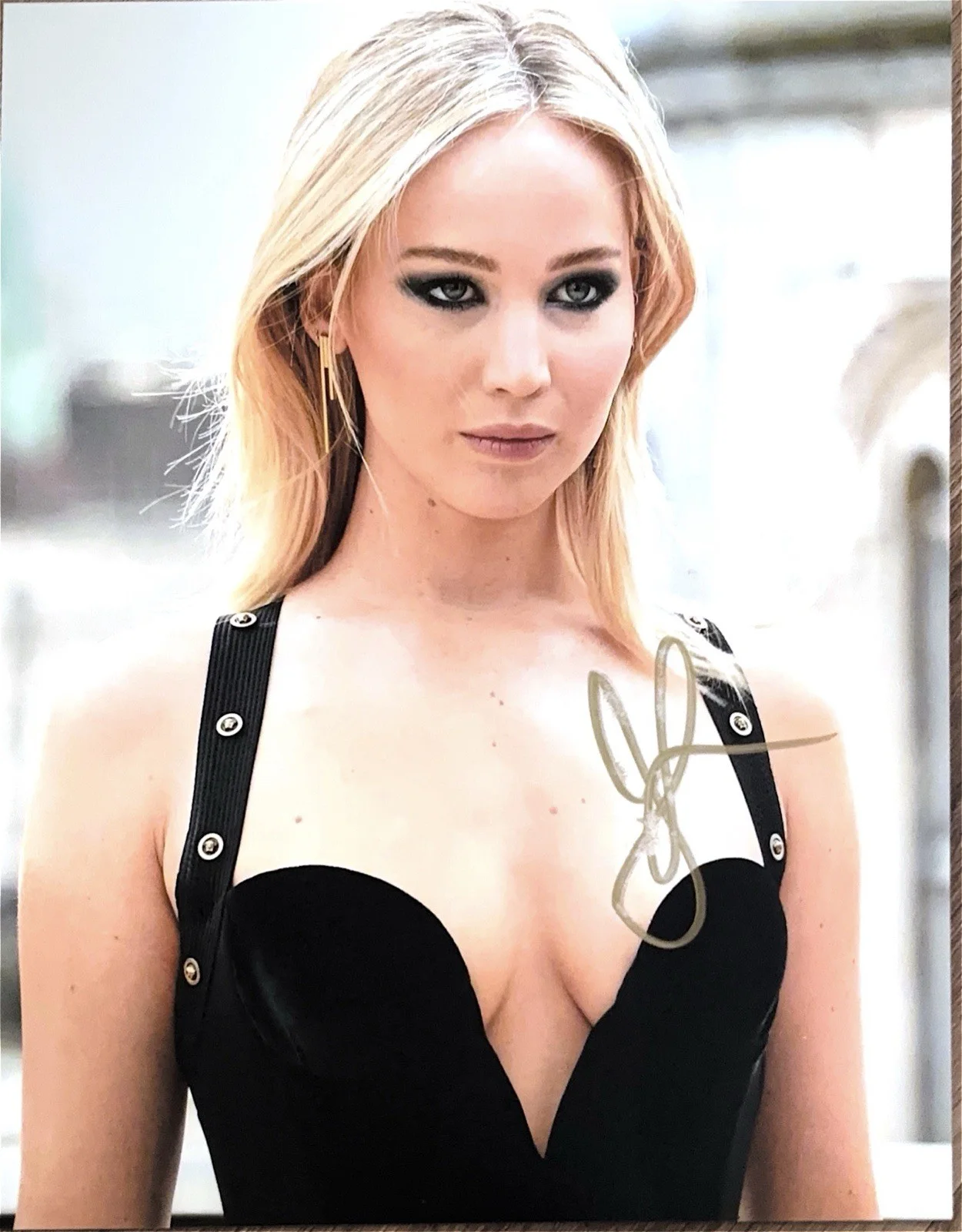 Jennifer Lawrence — JENNIFER LAWRENCE Signed Autographed 8x10 Photo HOT SEXY