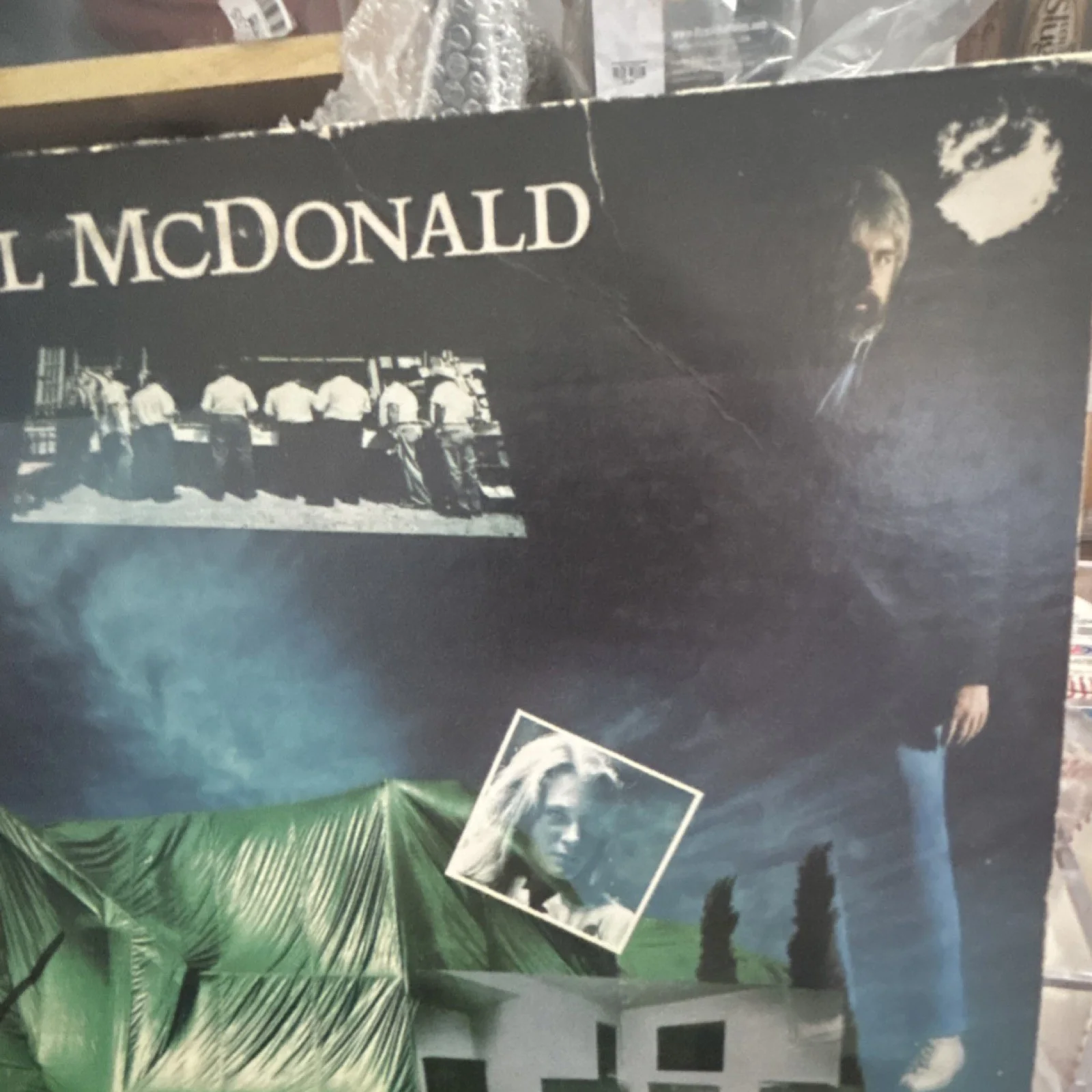 Michael McDonald Signed Vinyl Record Cover no album AutographCOA Authentication, image 4