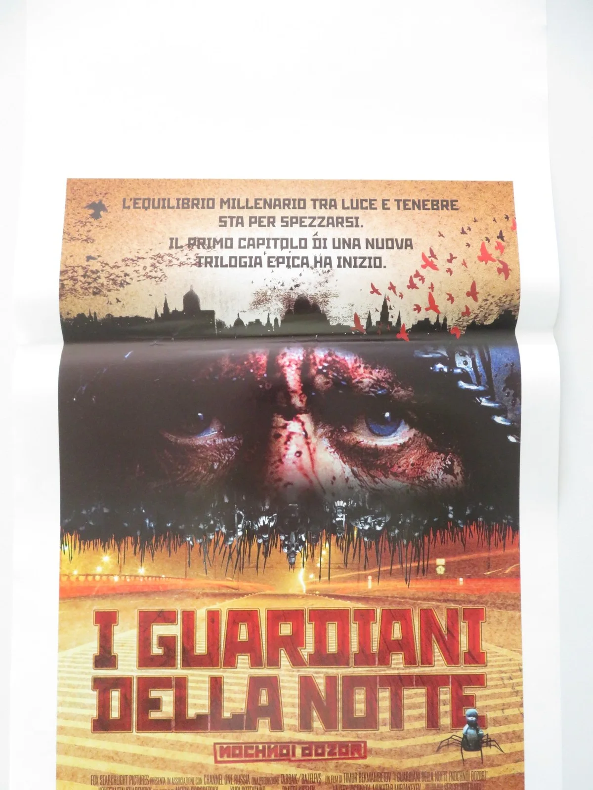 Night Watch ITALIAN LOCANDINA POSTER KONSTANTIN KHABENSKIY VLADIMIR MENSHOV 2004, изображение 3