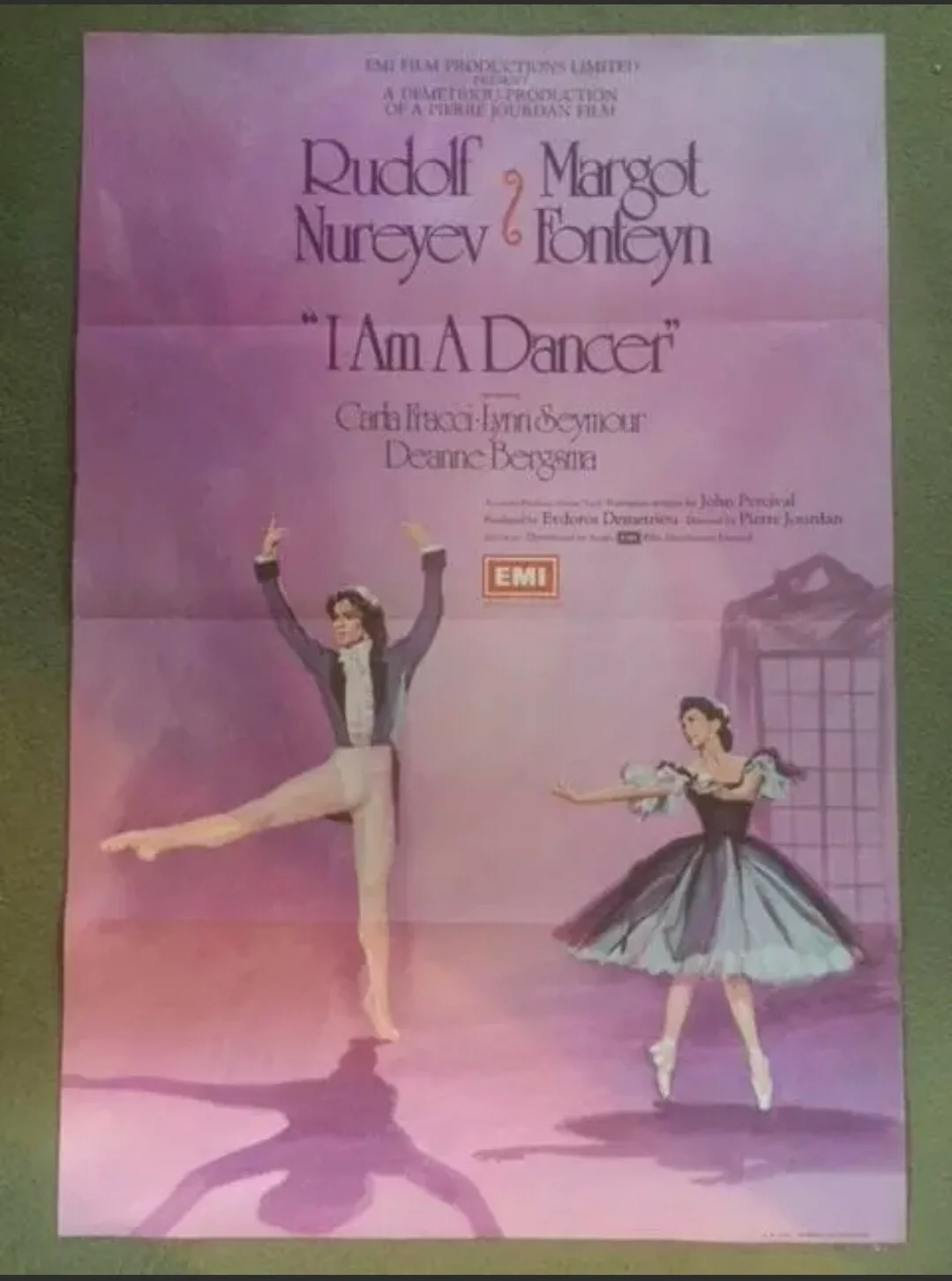 Movie Poster & Press BookletI Am Dancer Margot Fonteyn Rudolph Nureyev 1972., изображение 2