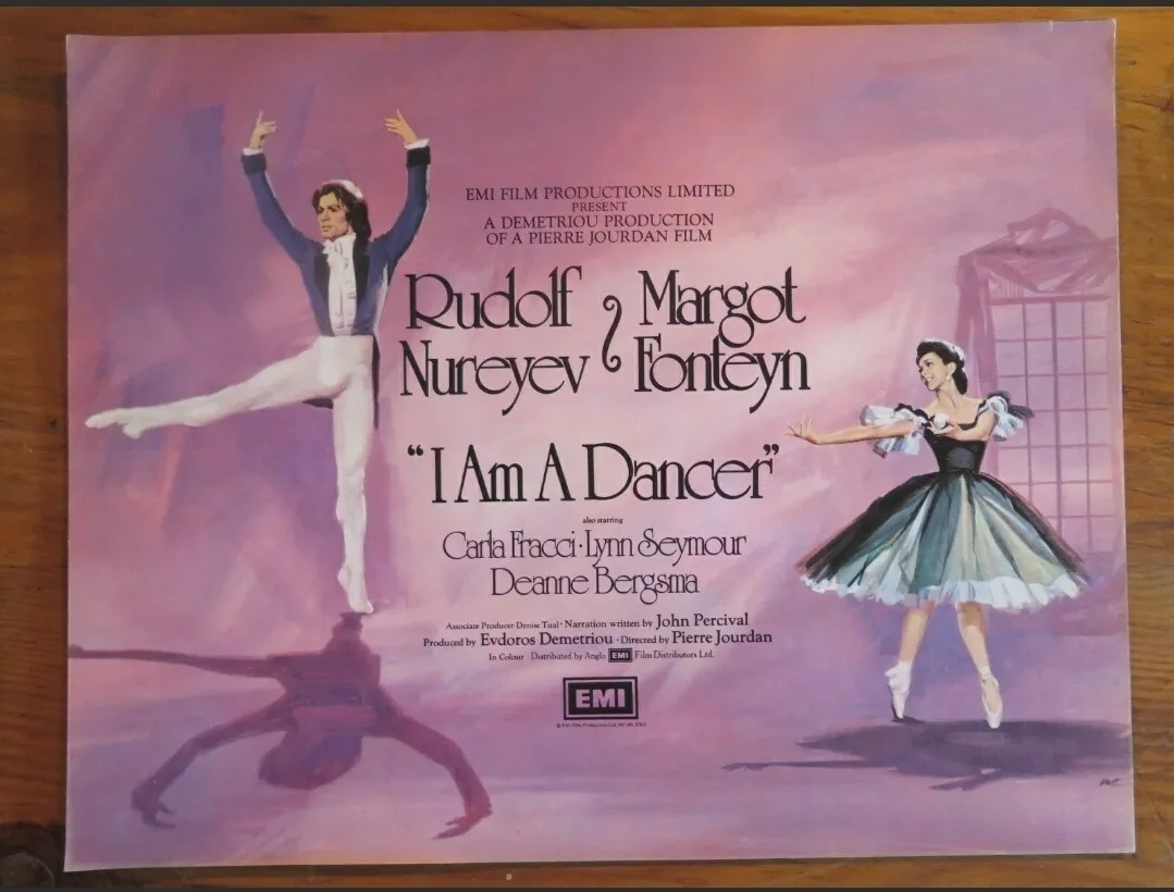 Movie Poster & Press BookletI Am Dancer Margot Fonteyn Rudolph Nureyev 1972., изображение 3