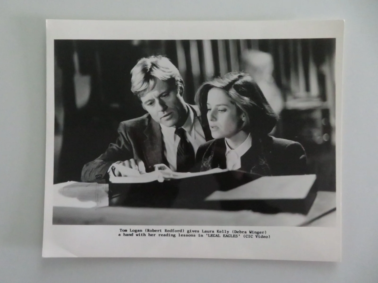 Legal Eagles - B MOVIE STILL PHOTO LOT OF 2 ROBERT REDFORD DARYL HANNAH 1986, изображение 3