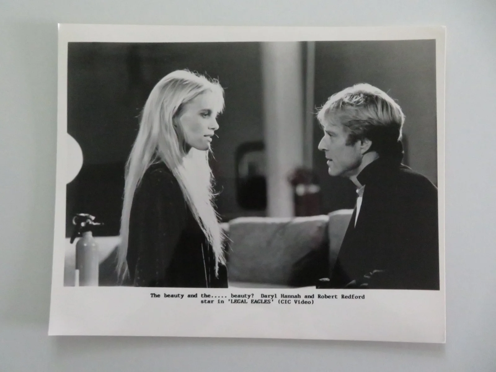 Legal Eagles - B MOVIE STILL PHOTO LOT OF 2 ROBERT REDFORD DARYL HANNAH 1986, изображение 4