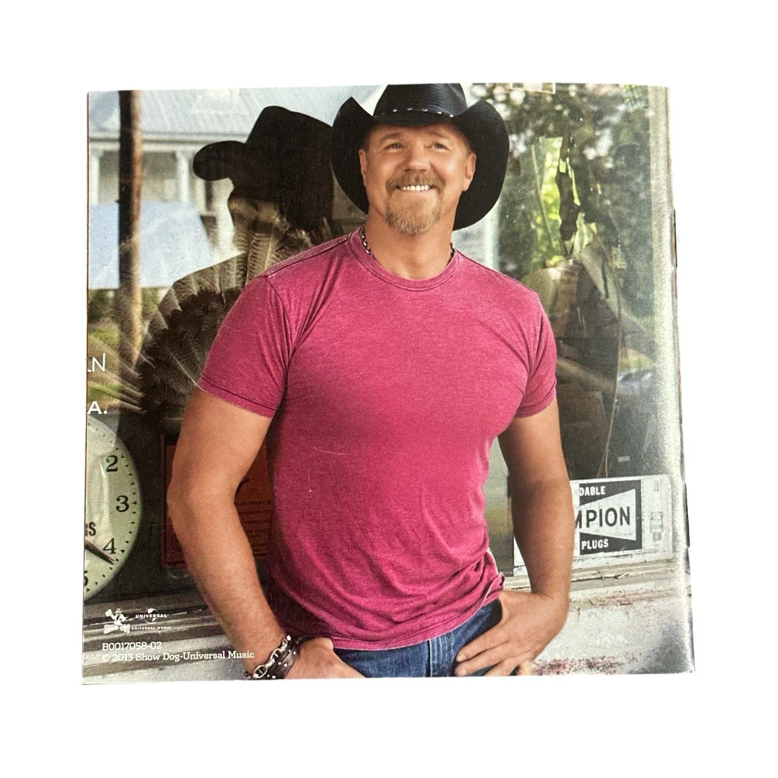Trace Adkins “Love Will” CD Cover Insert AUTOGRAPH SIGNED! Country Music Singer!, изображение 4