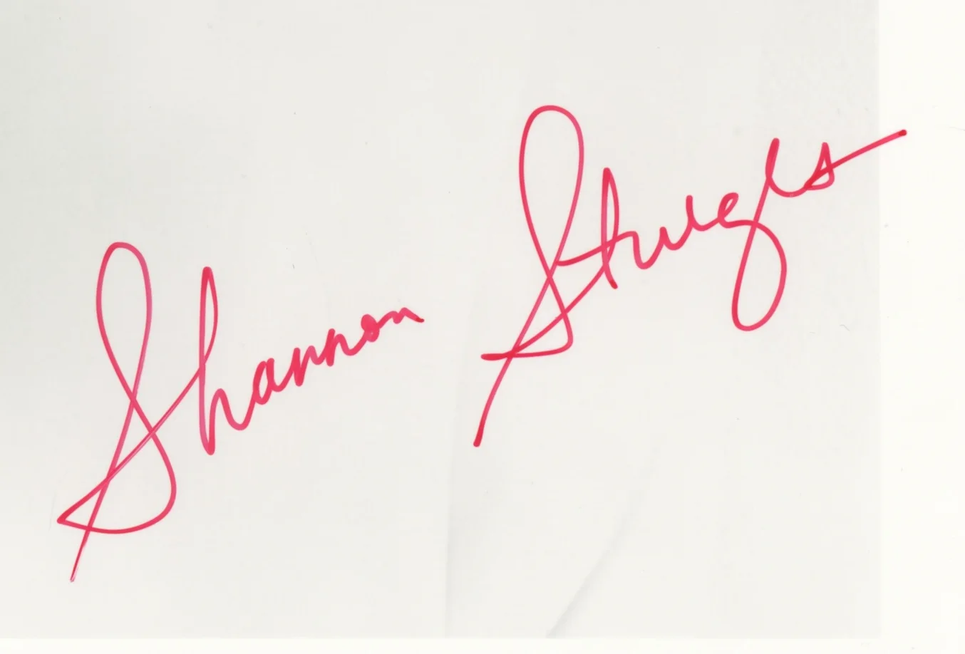 Shannon Sturges Savannah Autographed Signed 8x10 Photo AMCo COA 27293, image 2
