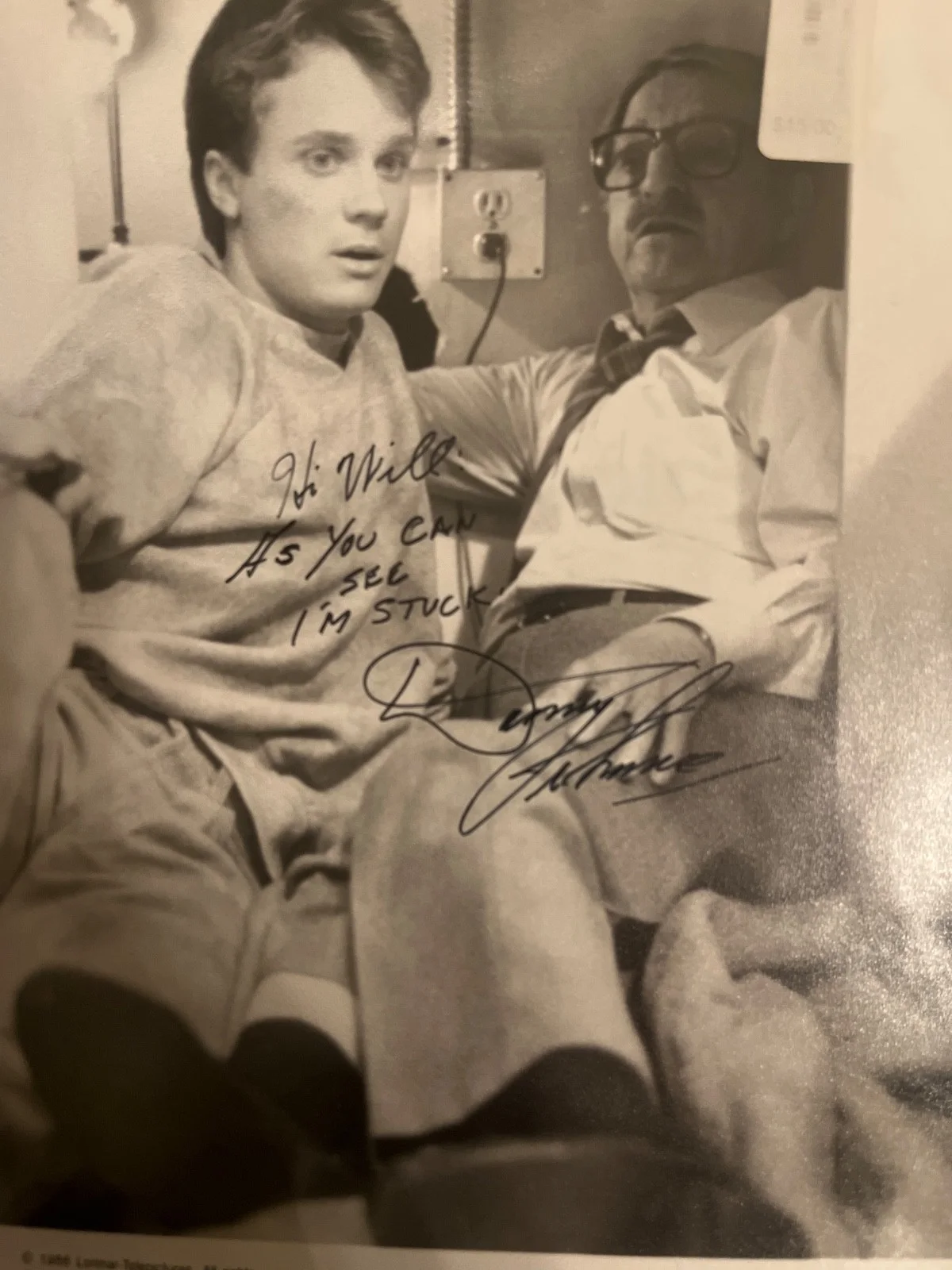 Danny Thomas late life autograph 8x10 w/ COA, image 2