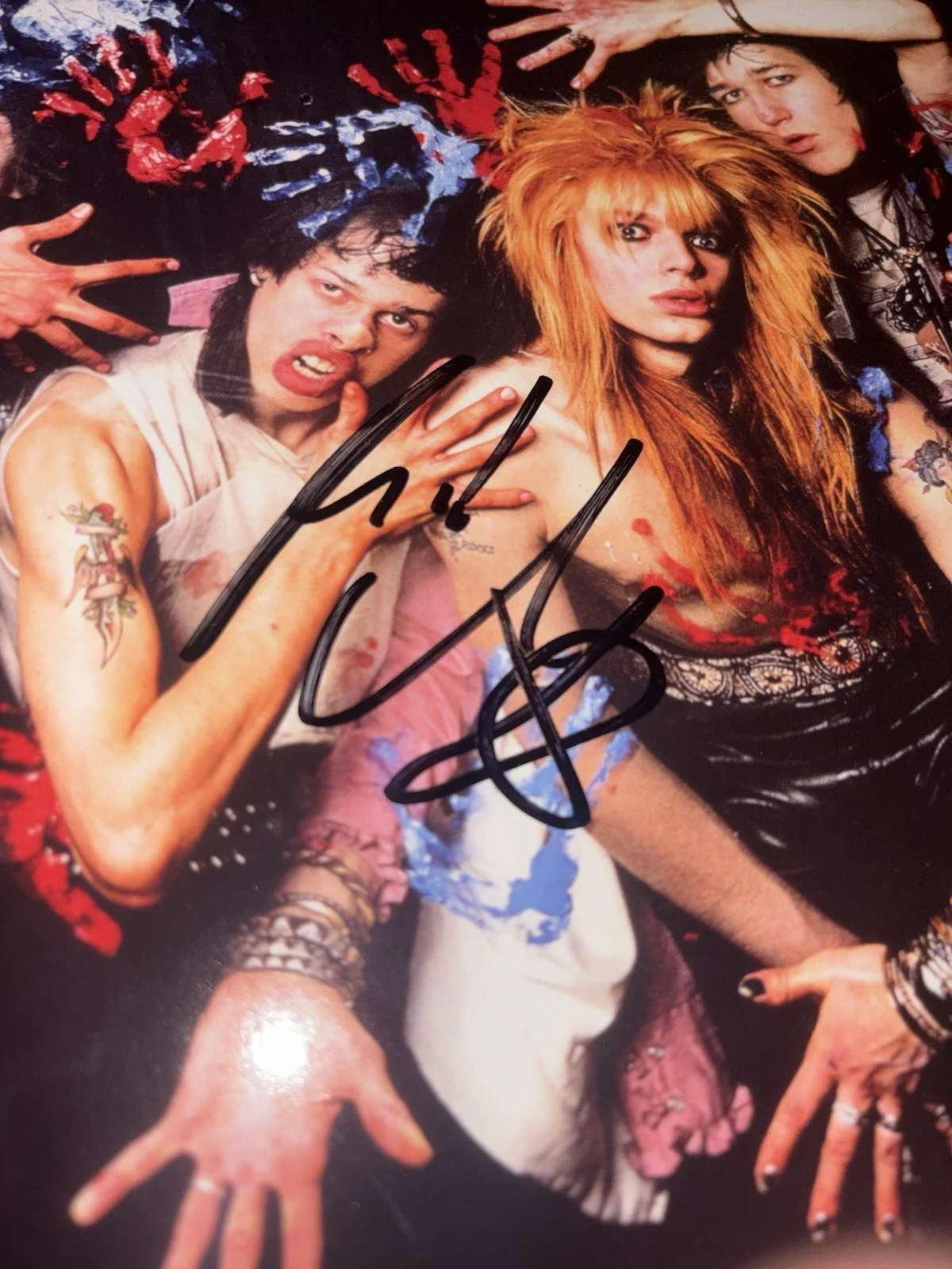 Hanoi Rocks Oriental Beat Anniversary reissue Signed / Autographed Micheal COA, изображение 2