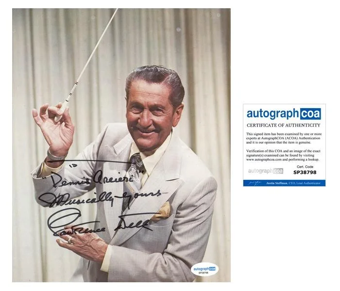 Lawrence Welk — Lawrence Welk "The Lawrence Welk Show" AUTOGRAPH Signed Personalized 8x10 Photo